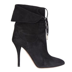 Aquazzura Tribeca Black Booties